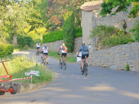 Et c'est parti pour la grimpette de 2kms